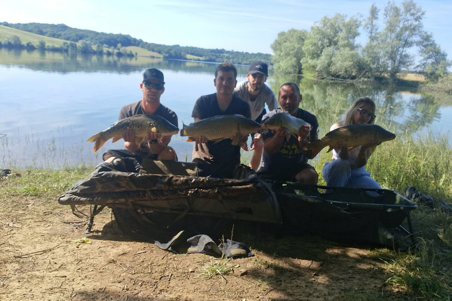 Sortie pêche à la carpe au Lac de Candau (mai 2026)